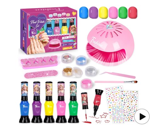 Kids nail art set - kids, set.